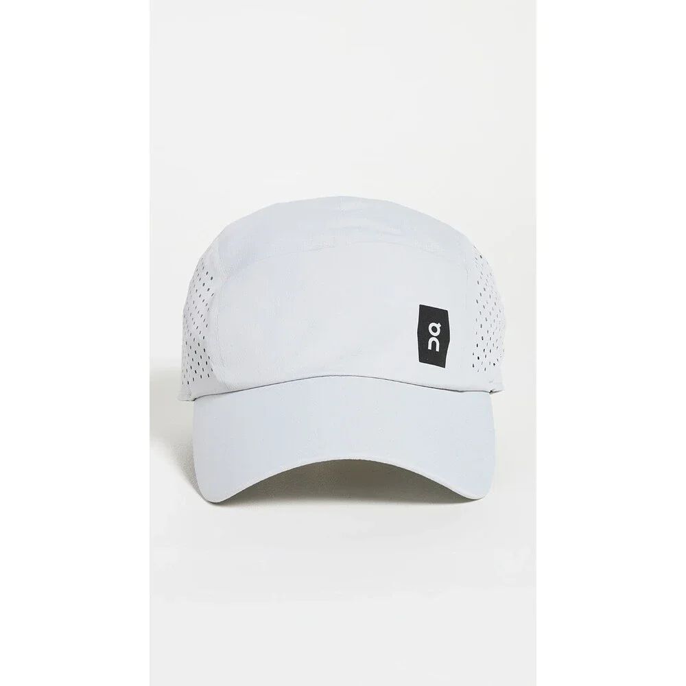 On Running Lightweight Gray Performance Wicking Cap 5-Panel Hat Adjustable NEW!